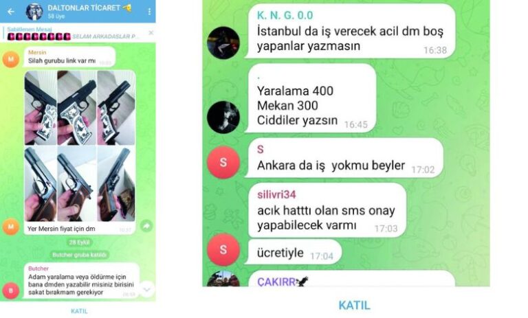 Telegram wird zur digitalen Verbrechensbörse in der Türkei: Auftragskiller, Drogenhandel und Gewalt: