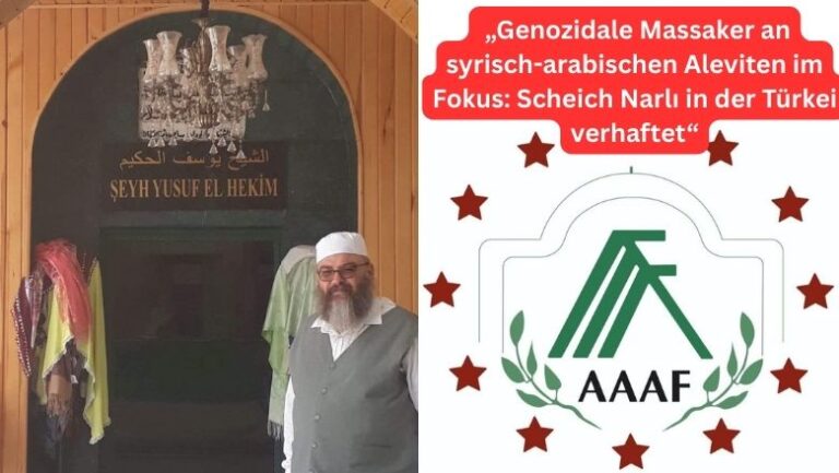 „Genozidale Massaker an syrisch-arabischen Aleviten im Fokus: Scheich Narlı in der Türkei verhaftet“